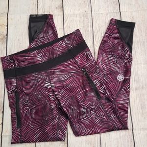 LULULEMON Seawheeze Inspire Tight II Plum Black Athletic Leggings 4
